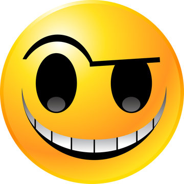 vector clipart illustrations of emoticon Smiley face