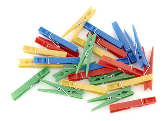 Pinzas de plastico