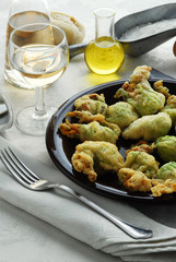Fiori di zucca fritti - Contorni - Ricette della Toscana