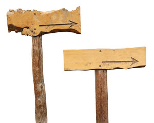 Wooden Arrow Signs