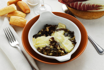 Radicchio rosso e pecorino - Contorni Ricetta della Toscana