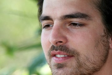 Obraz premium junger schoener mann