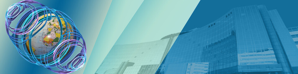 Banner: World wide business and growth