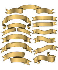 Old-fashioned Banners set