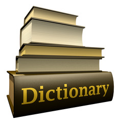 Education books - dictionary