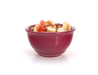 dried fruit in bowl
