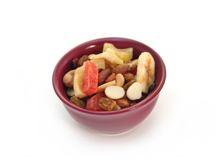 dried fruit in bowl