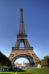 Fototapeta na wymiar Eiffelturm in Paris