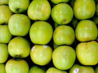 green apple background