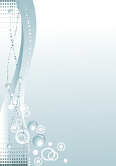 abstract background with drops