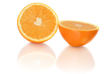 fruits - orange isolatad on white