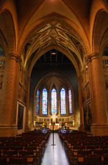 A Roman-Catholic cathedral
