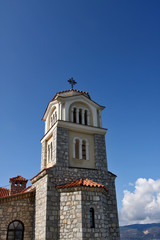 Fototapeta na wymiar Kościół św Naum na jeziora Ohrid w Macedonii
