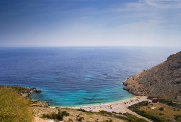 View of the beach