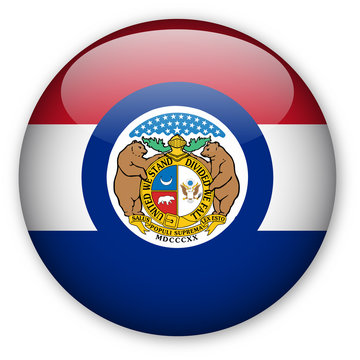 Missouri state flag button