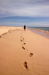 beach walk