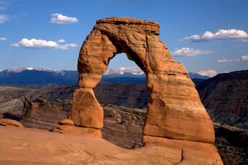 Der Delicate Arch im Arches National Park in Utah