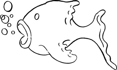 a comic fish