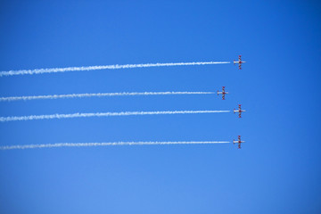 Planes in formation