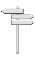 Panneau de direction