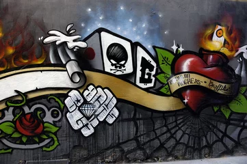 Poster de jardin Graffiti graffiti-2