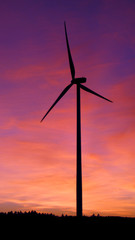 Obraz premium alternative power produced by the wind and air