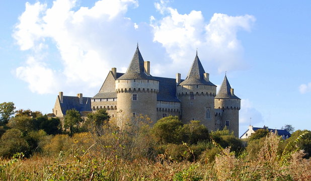 château fort en bretagne (Morbihan)