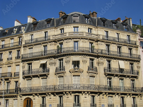 "immeuble parisien" photo libre de droits sur la banque d 
