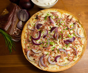 pizza zubereiten