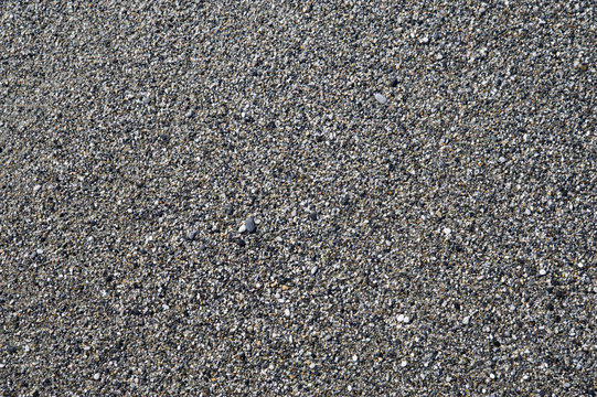 Close Up Of Gray Sand