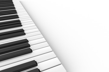 Fototapeta na wymiar Piano keyboards