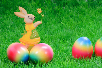 Dekorative Osterszene