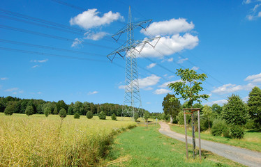 Hochspannung im Sommer