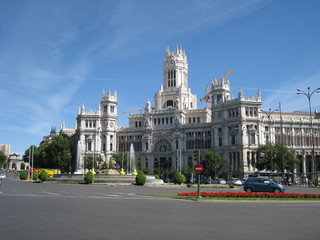 Fototapeta na wymiar Pałac komunikacji
