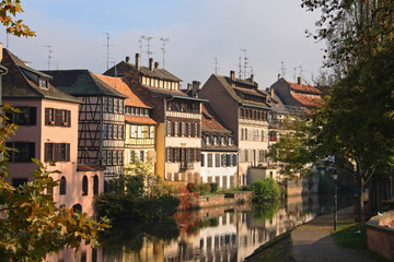 Fototapeta na wymiar La Petite France, Strasbourg
