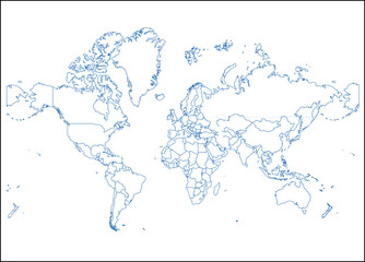 map monde