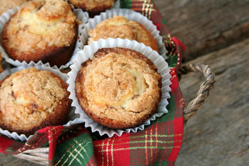 Cinnamon streusel muffins