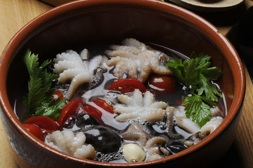 Polipetti affogati - Secondi di pesce - Ricette Campania