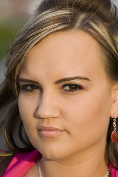 Headshot Of Young Woman