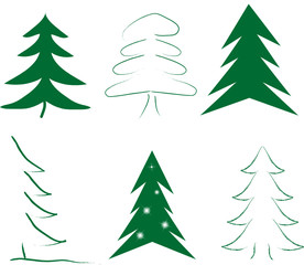 Weihnachsbaum Bäume