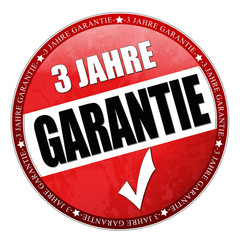 garantie 3 jahre