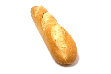 baguette isolated on white