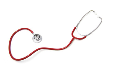 Stethoscope on Isolated White Background