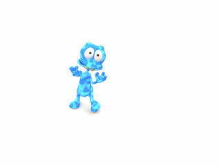 happy alien