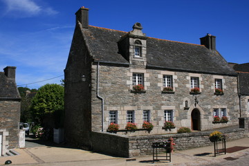 Fototapeta na wymiar Breton dom w Saint-Thégonnec (Finist?re)