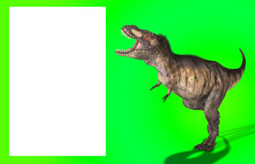 T Rex With Customisable Space 42