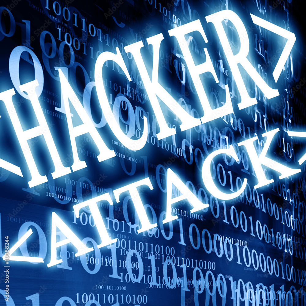 Poster bits and bytes on a dark blue background