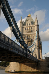 Fototapeta na wymiar England, London, Tower Bridge
