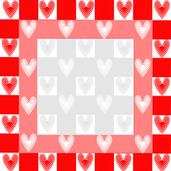 cadre,etiquette,coeur