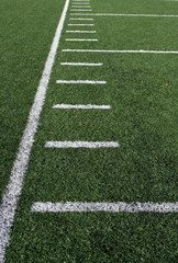 Obraz premium Football Yard Lines